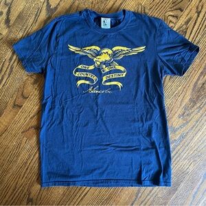 Altru Dark Blue Tee with Yellow Graphic